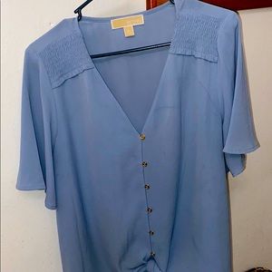 Mk Blue blouse